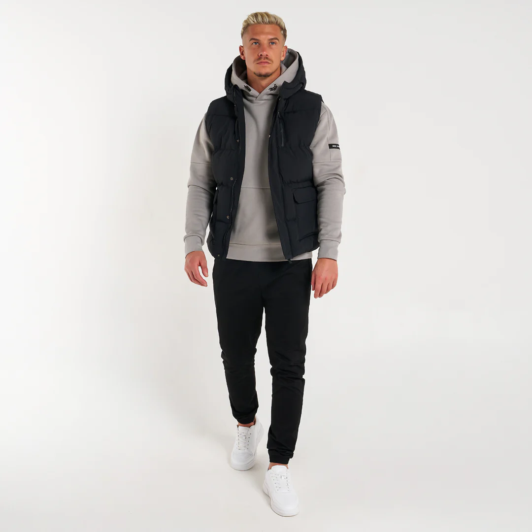 Aaronson Gilet - Black - Image 2
