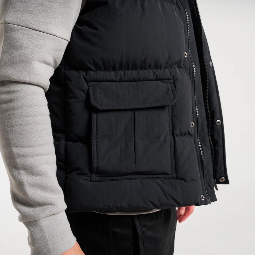 Aaronson Gilet - Black - Image 5