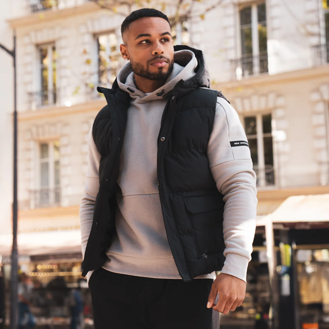 Aaronson Gilet - Black - Image 8