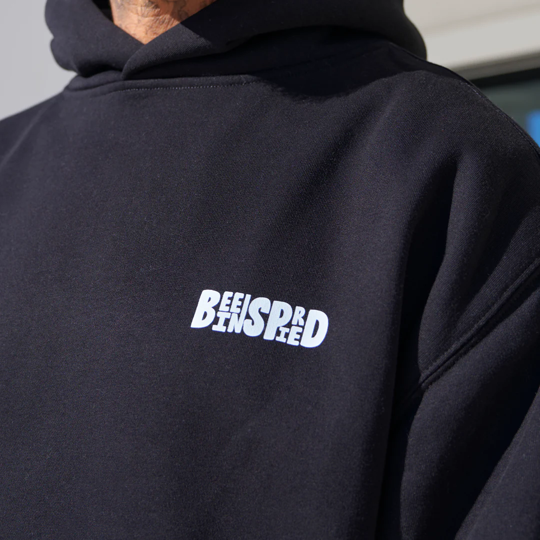 Aguirre Hoodie - Black/Blue - Image 3