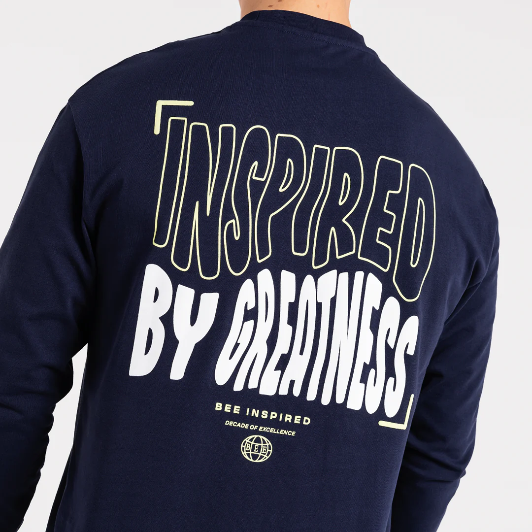 Aguirre Long Sleeve T-Shirt - Navy - Image 5