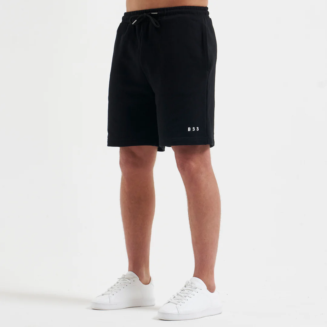 Initial Short - Black