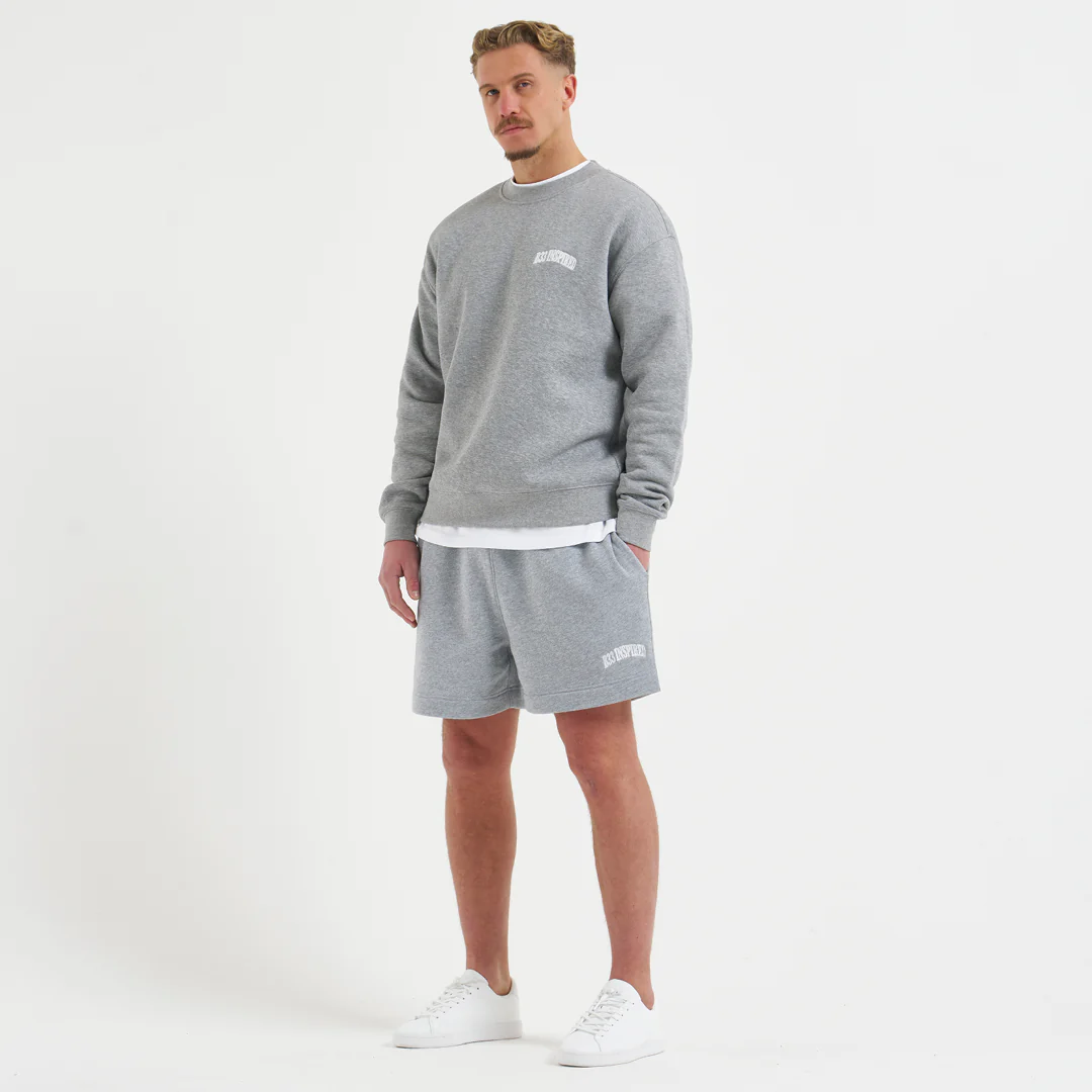 Zabaleta Crew - Grey Marl - Image 2