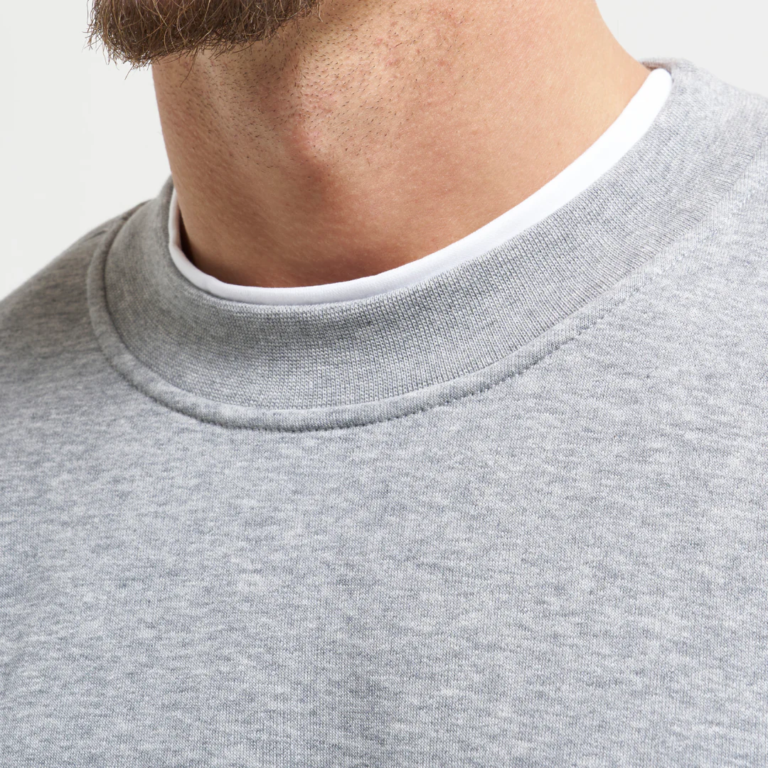 Zabaleta Crew - Grey Marl - Image 3