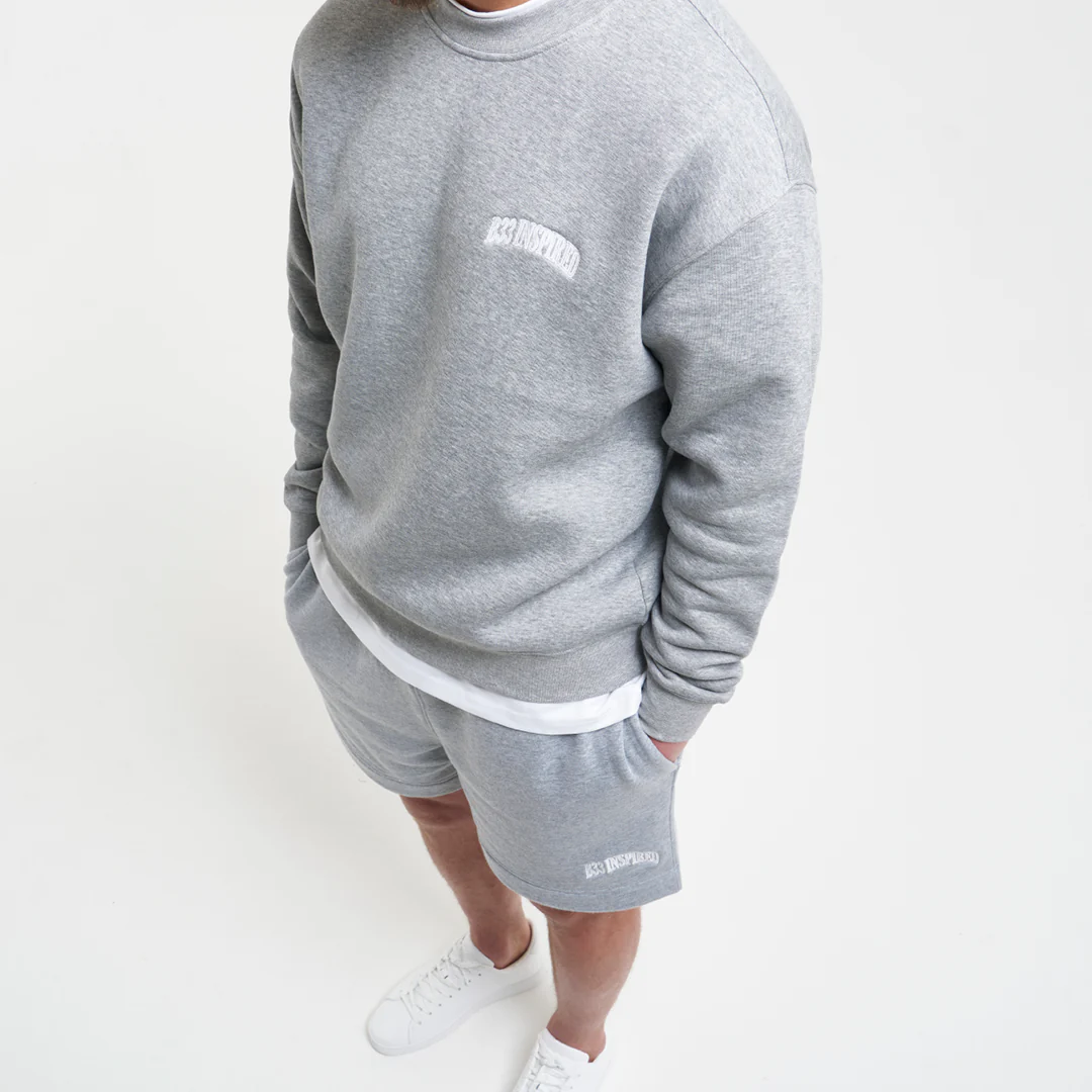 Zabaleta Crew - Grey Marl - Image 5