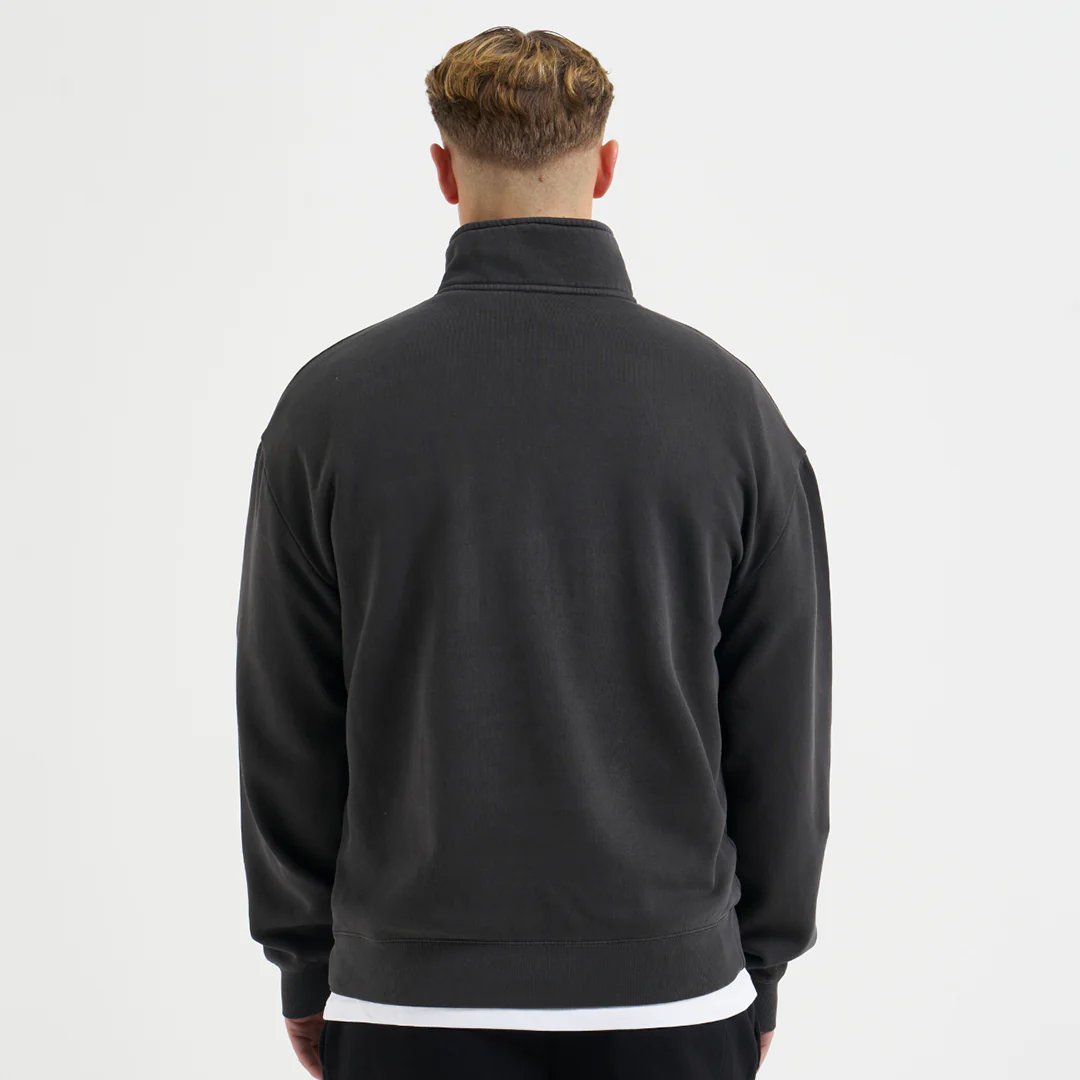 Sosa 1/4 Zip  - Washed Black - Image 6