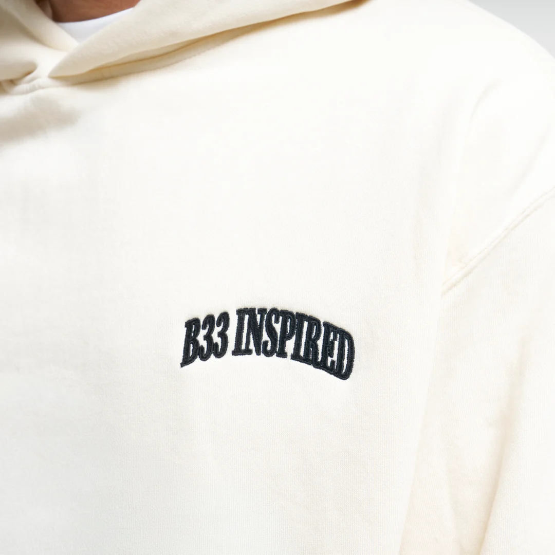 Zabaleta Hoodie - Ecru - Image 3