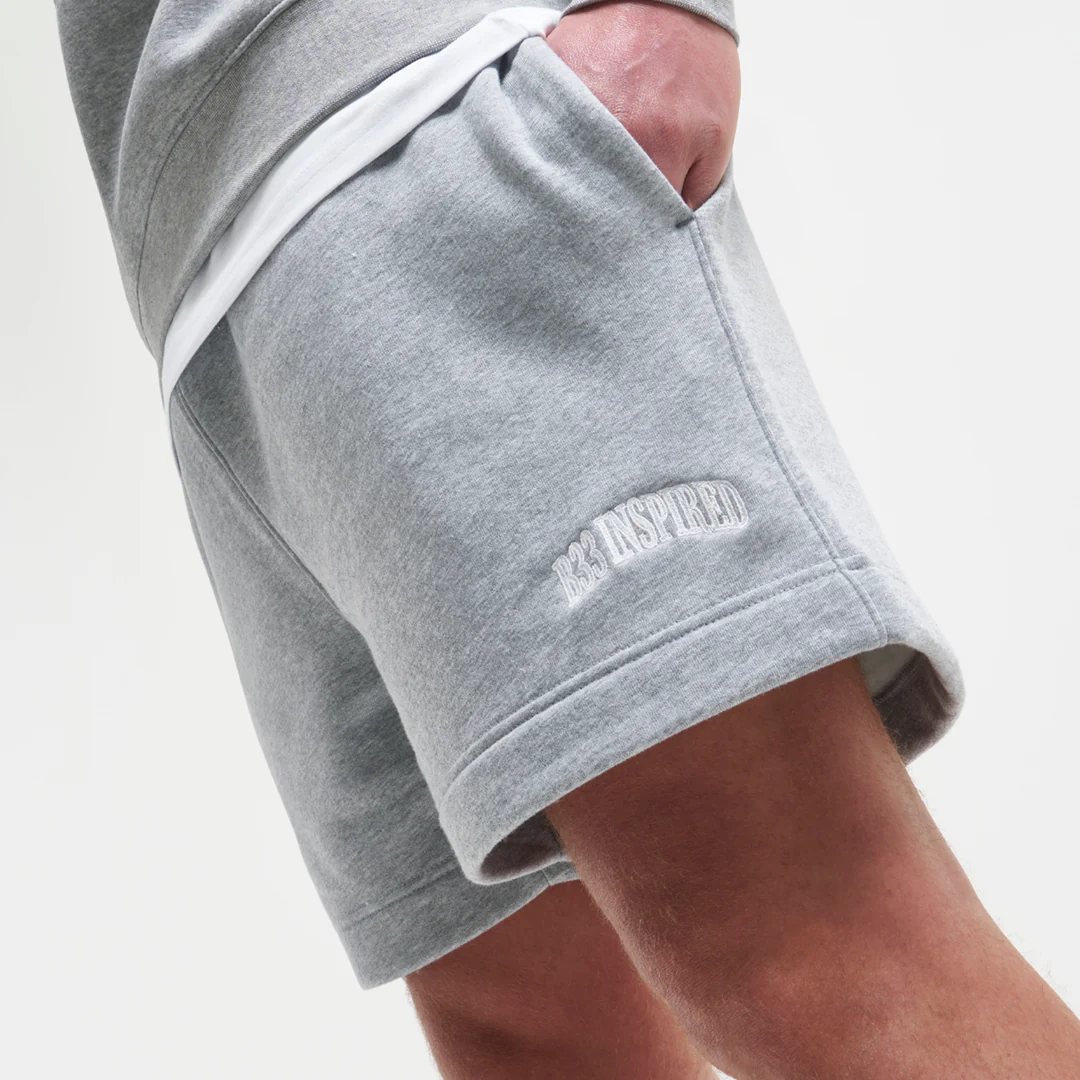 Zabaleta Short - Grey Marl - Image 3