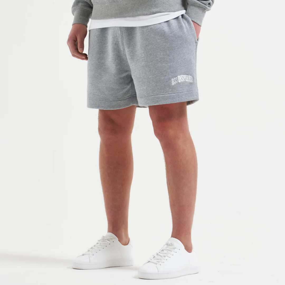 Zabaleta Short - Grey Marl - Image 6