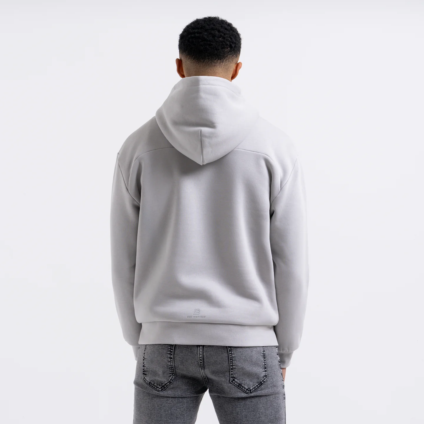 Barella Hoodie - Light Grey - Image 3
