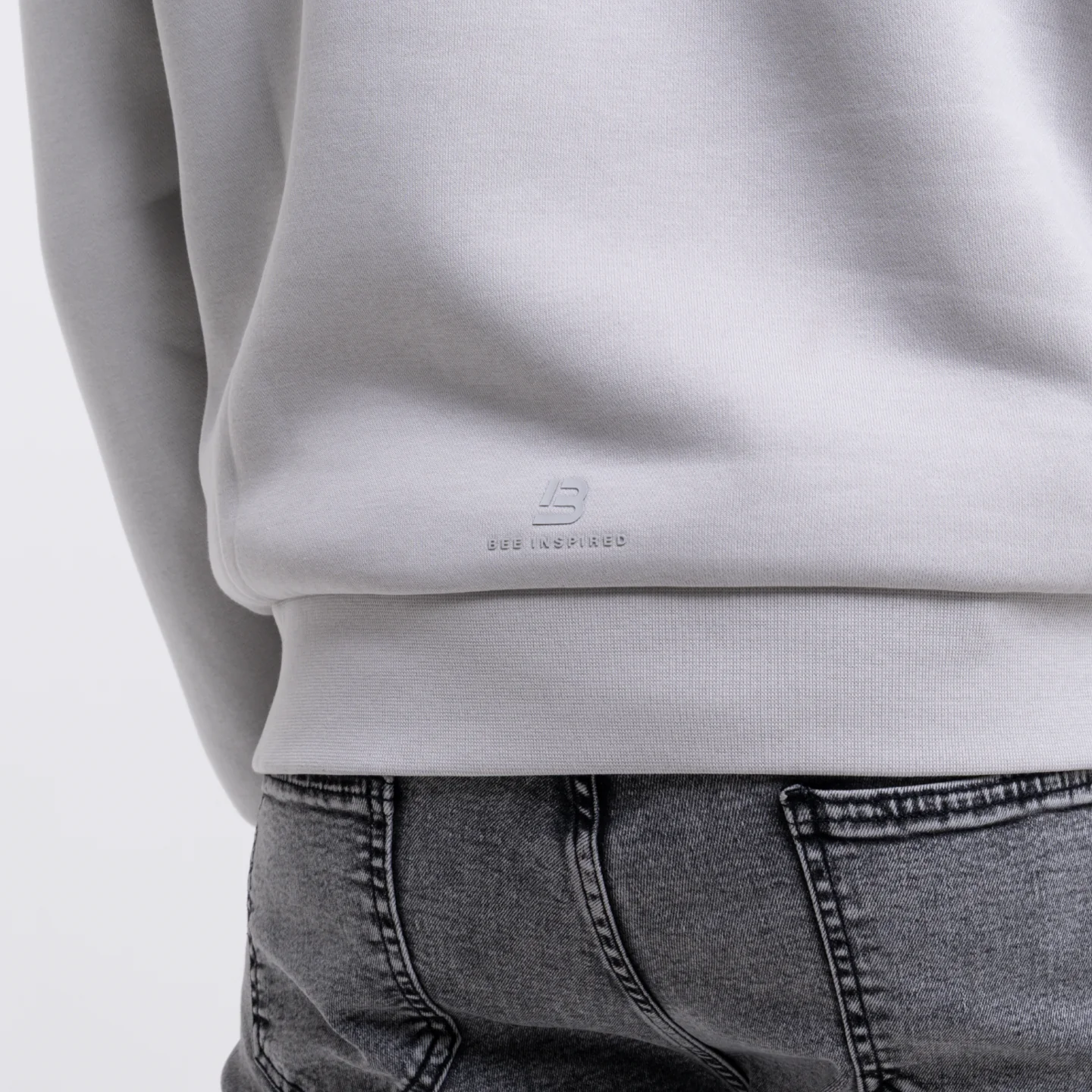 Barella Hoodie - Light Grey - Image 6