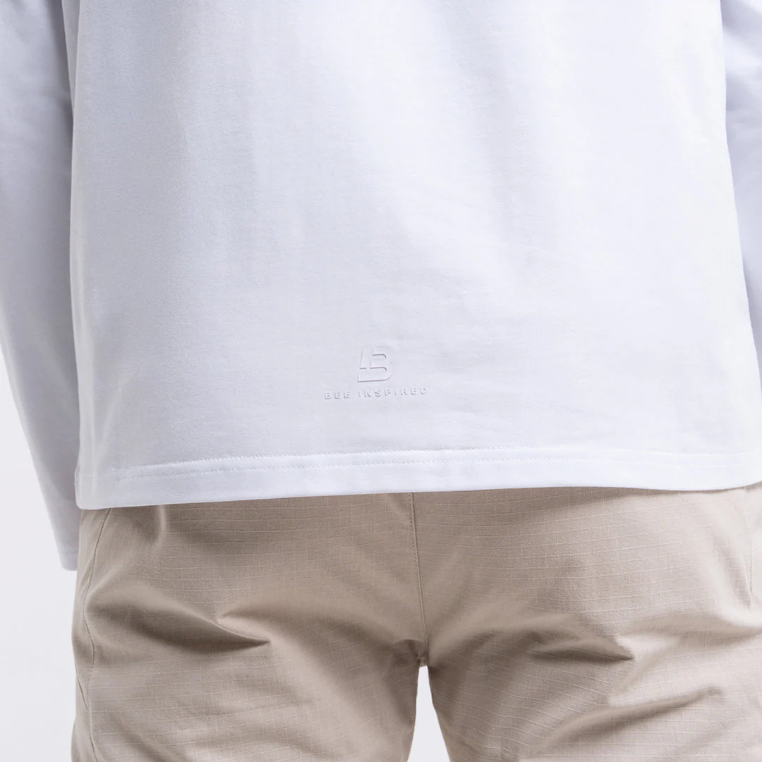 Barella Long Sleeve T-Shirt - White - Image 5