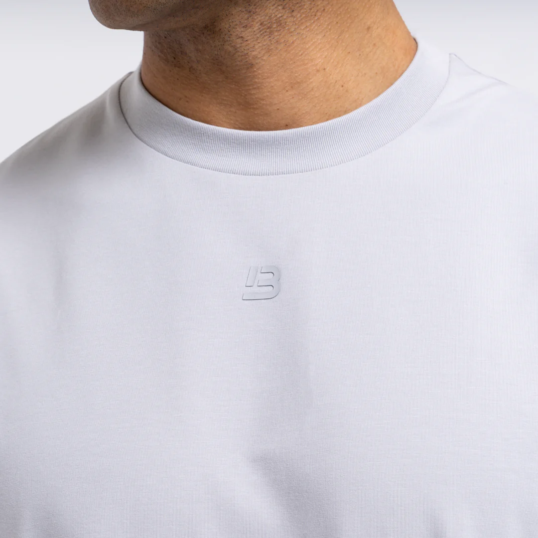 Barella T-Shirt - Light Grey - Image 3