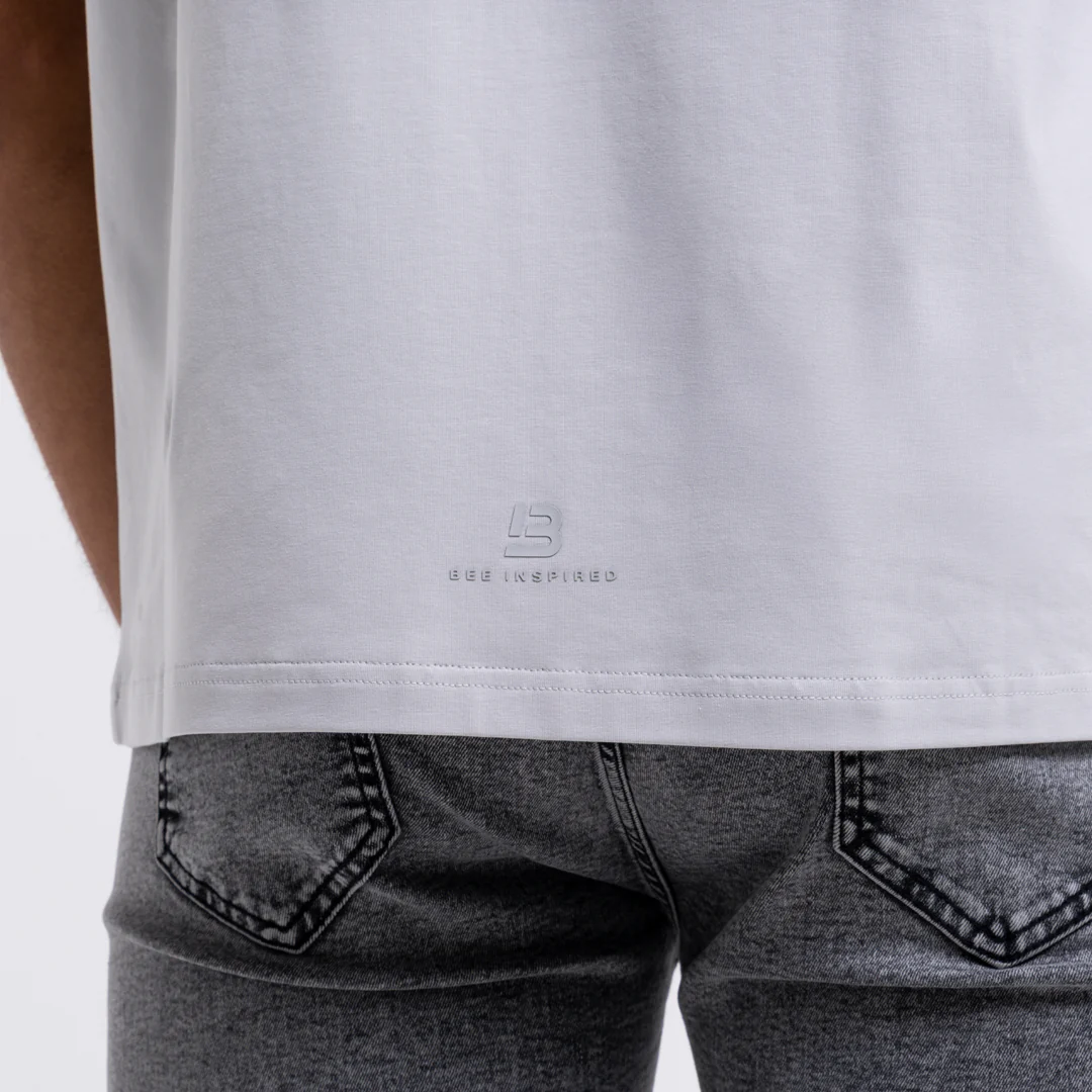 Barella T-Shirt - Light Grey - Image 4