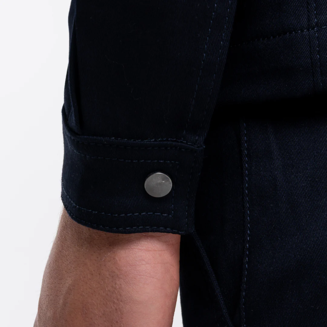 Bayo Overshirt - Navy - Image 5