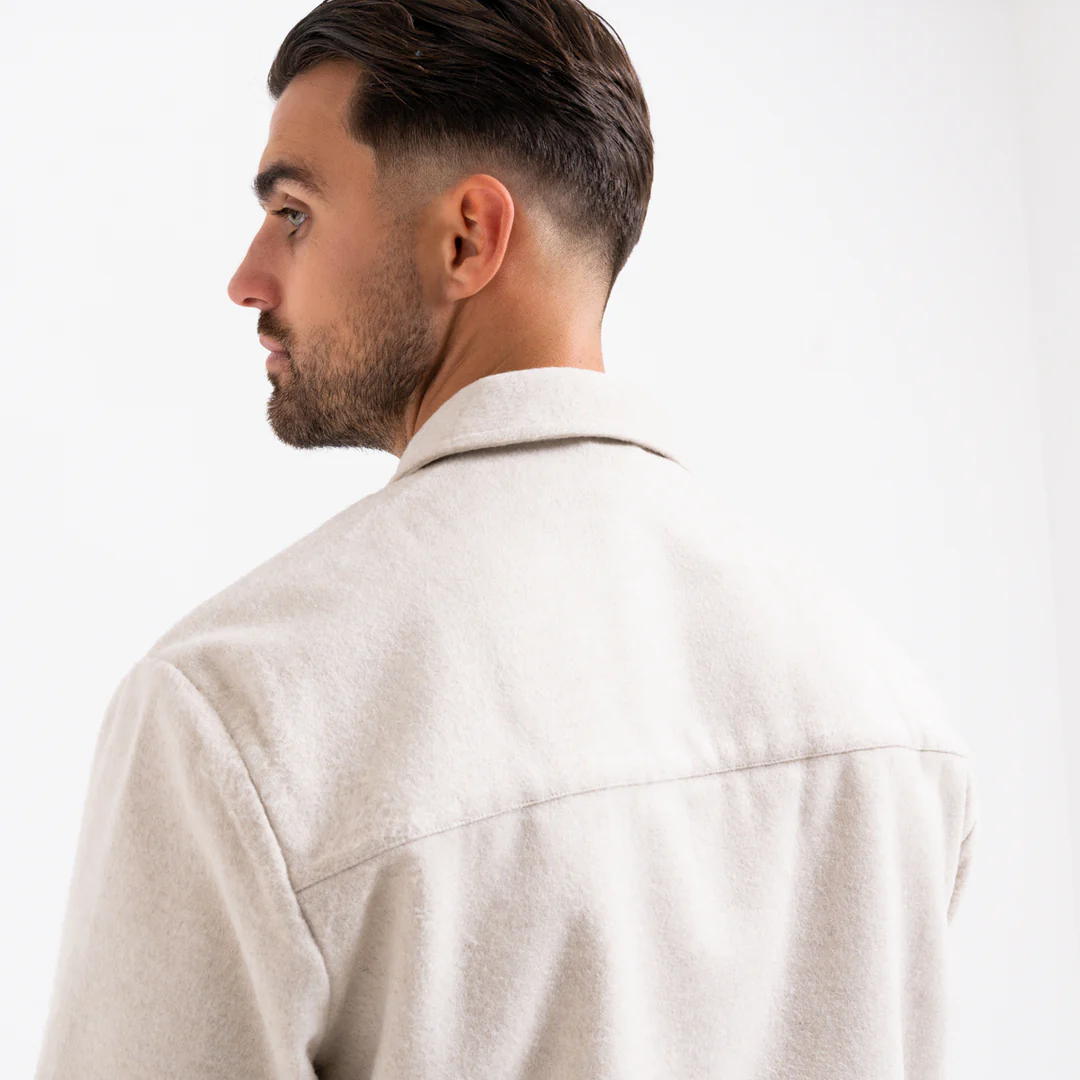 Courtois Overshirt - Ecru - Image 5