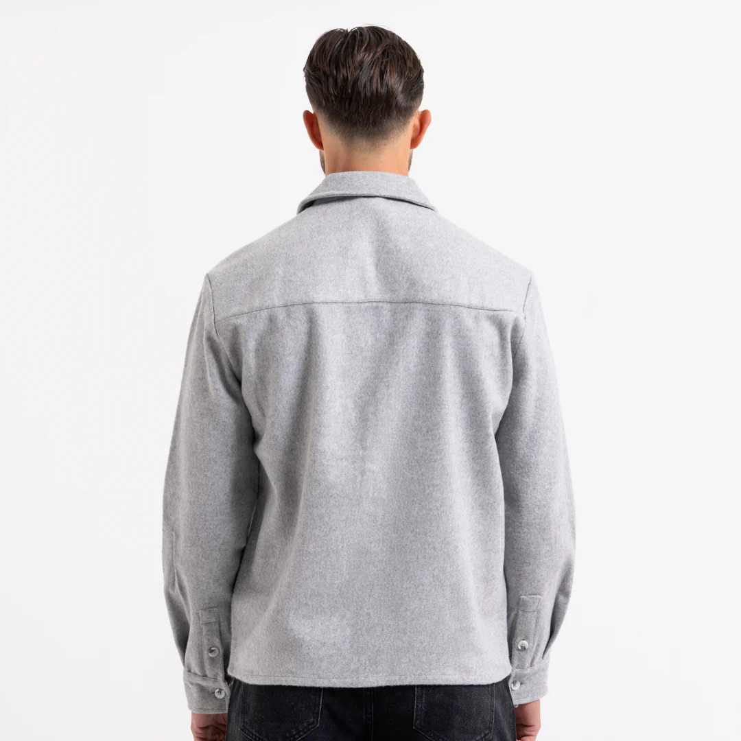 Courtois Overshirt - Grey - Image 3