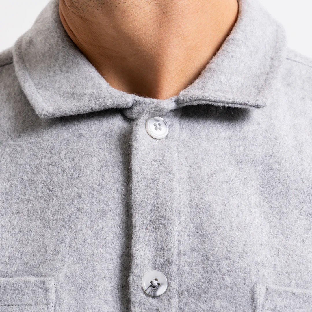 Courtois Overshirt - Grey - Image 4