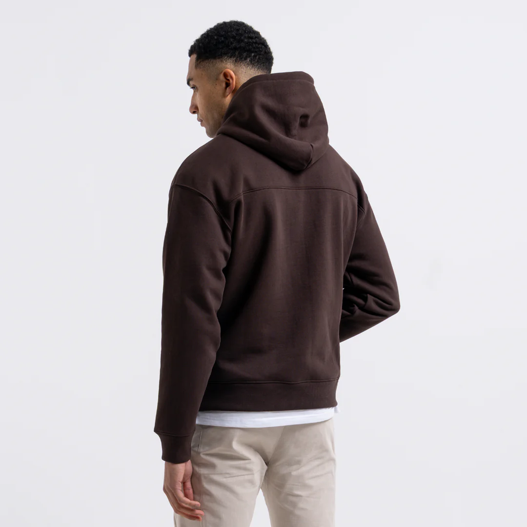 Diallo Hoodie - Coffee - Image 2