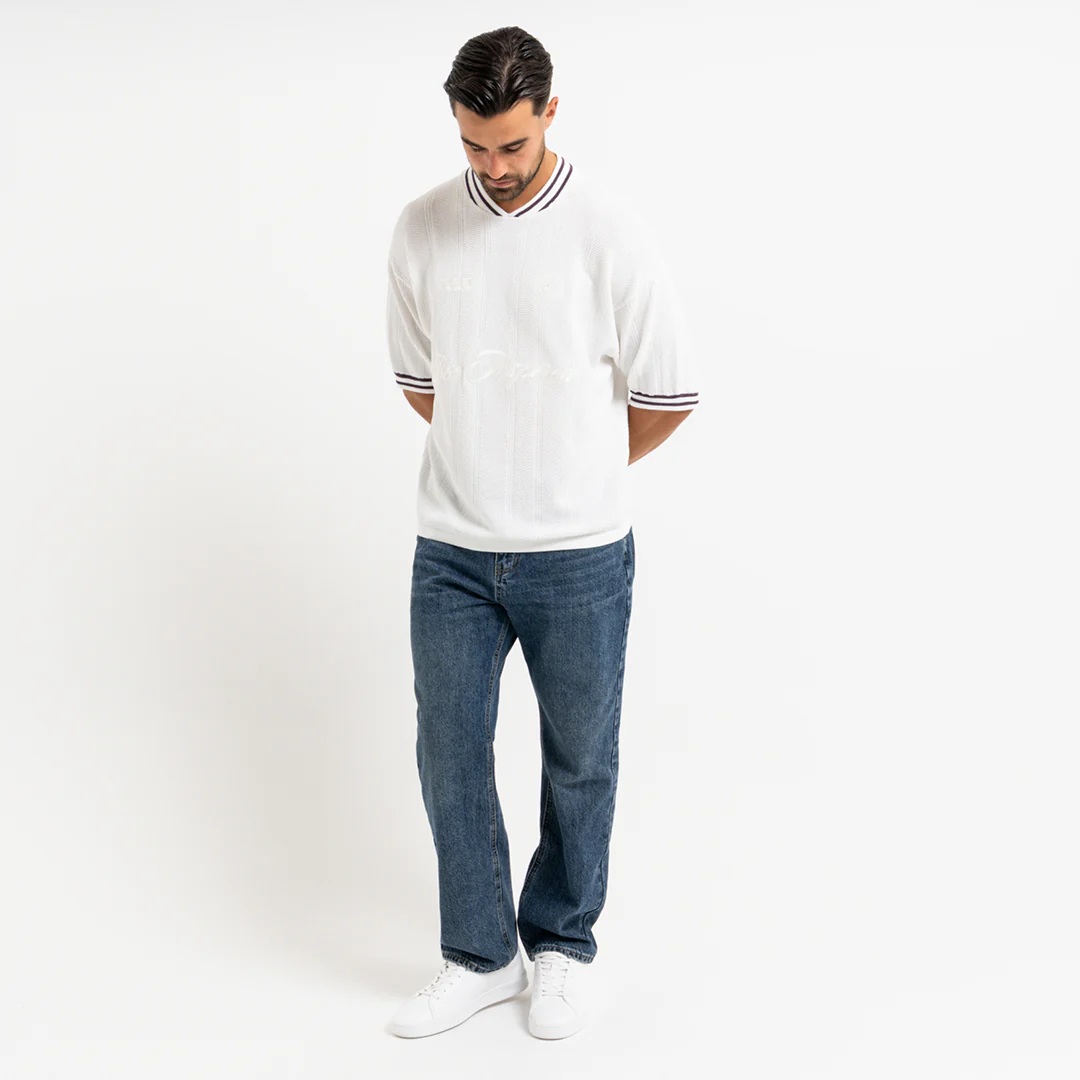Duro Straight Fit Jeans - Mid Blue - Image 2