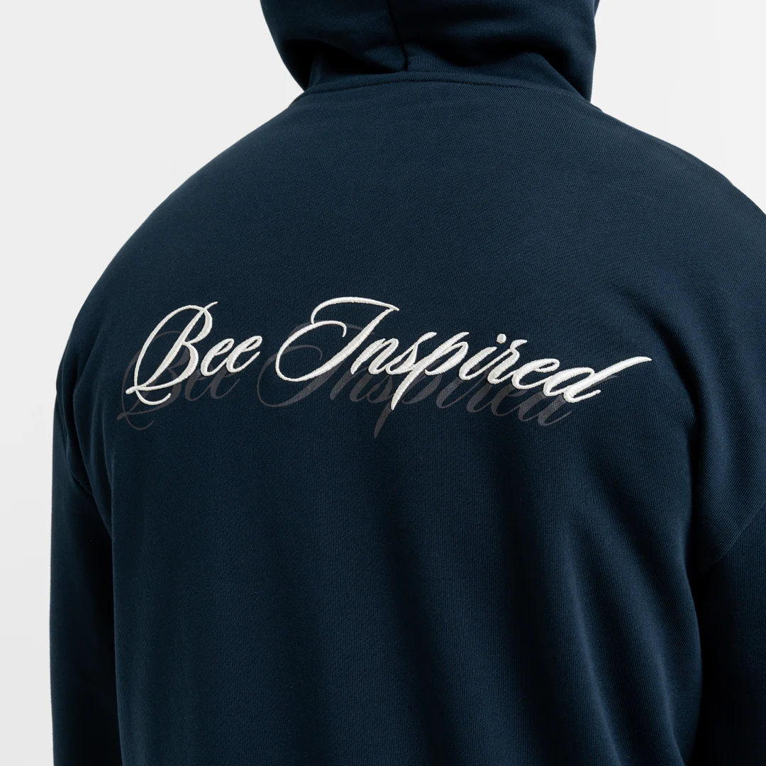 Endo Zip Hoodie - Dark Navy - Image 5