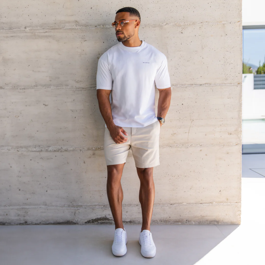 Falcone Chino Short - Sand - Image 7