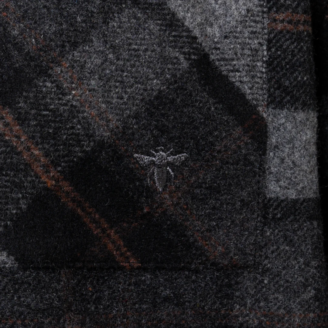 Fernandez Shirt - Black Check - Image 3