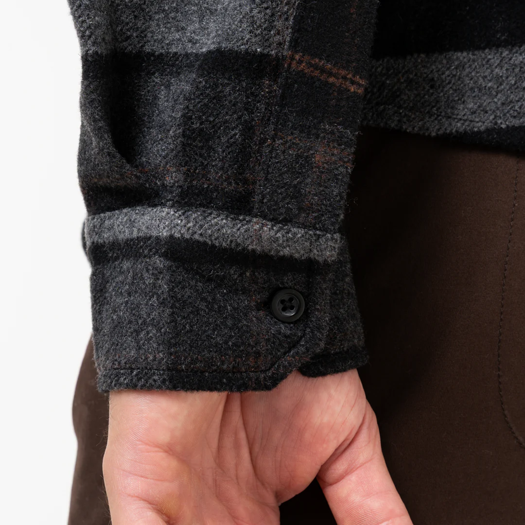 Fernandez Shirt - Black Check - Image 4