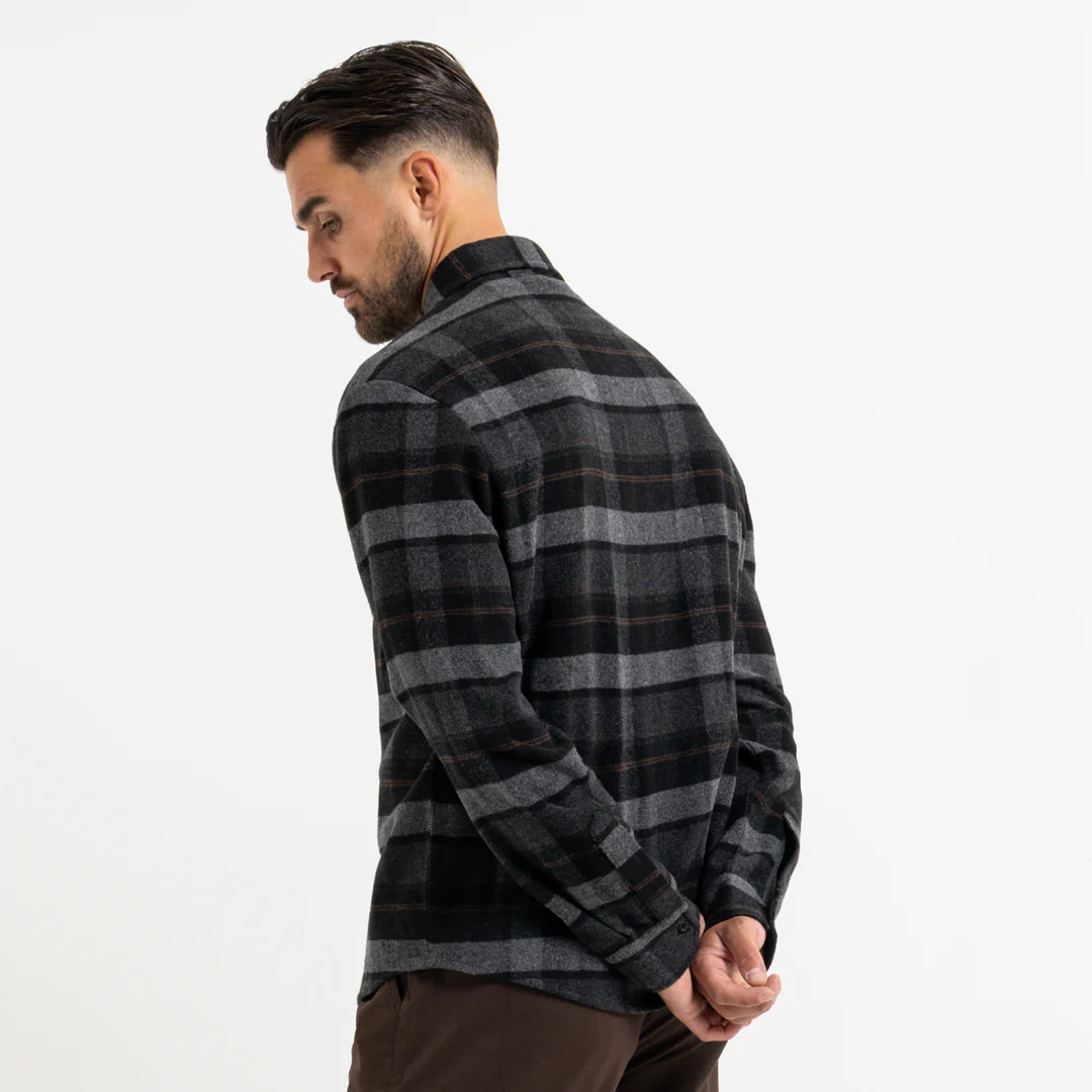 Fernandez Shirt - Black Check - Image 5