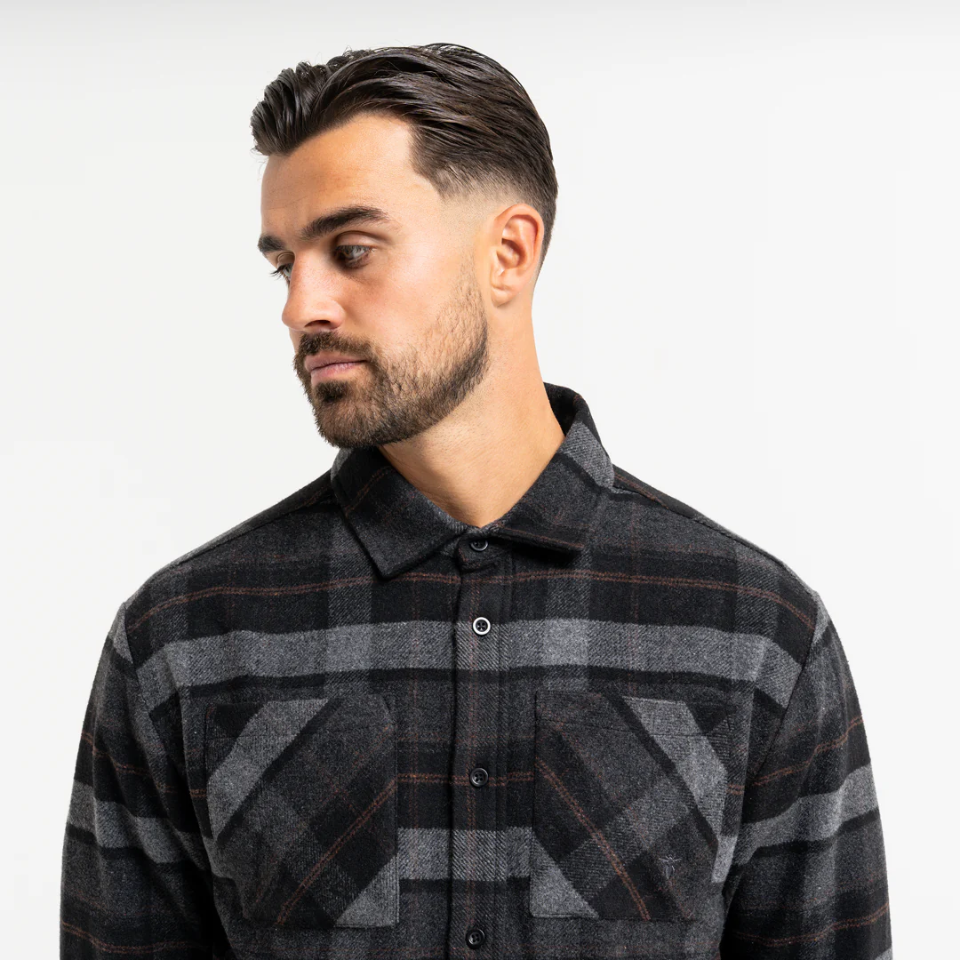 Fernandez Shirt - Black Check - Image 6