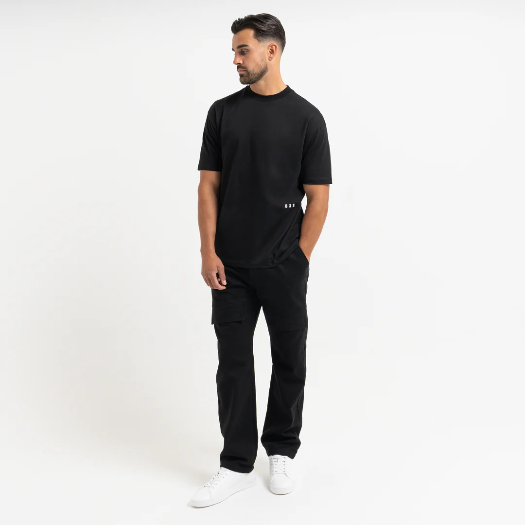 Foden Cargo Pant - Black - Image 2