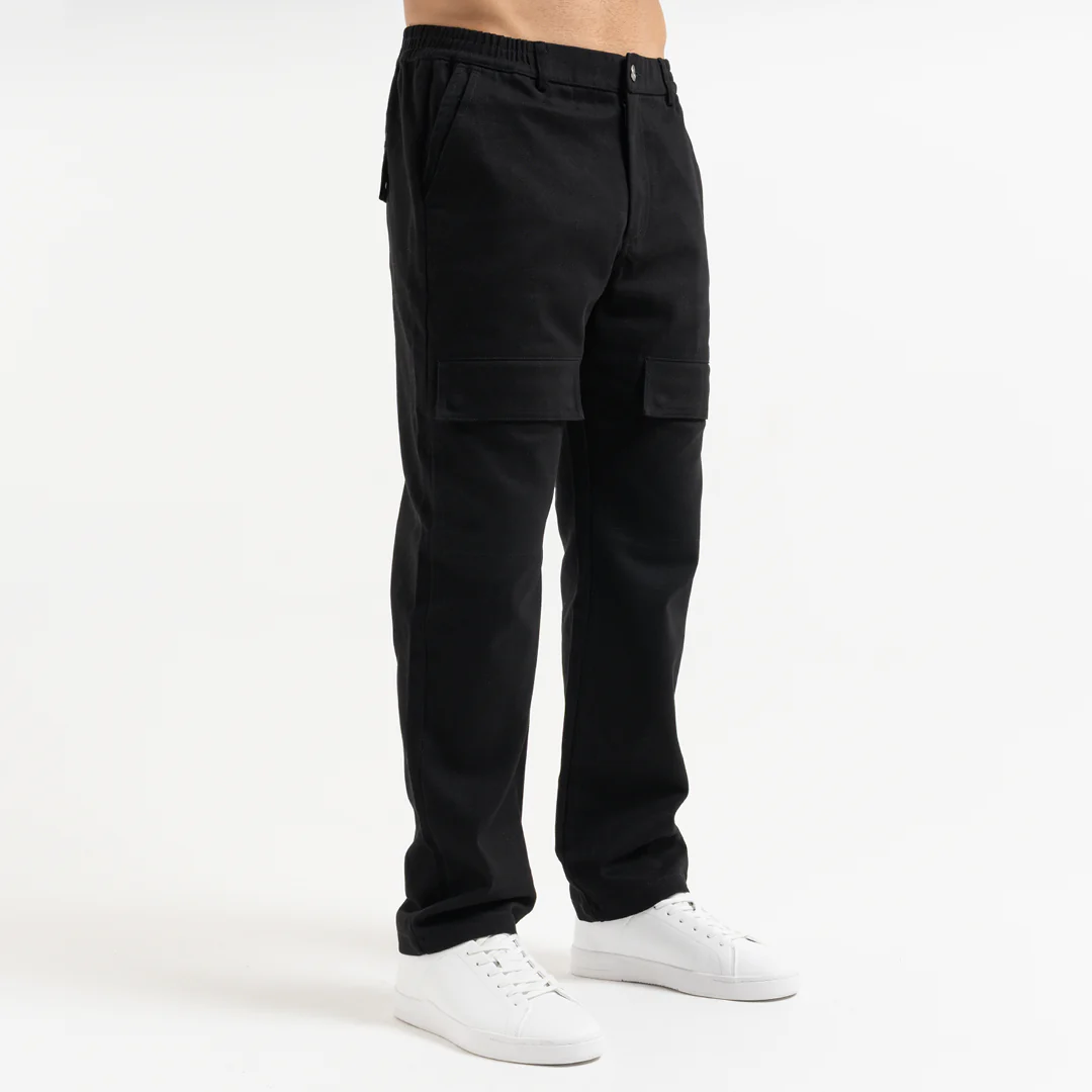 Foden Cargo Pant - Black - Image 3