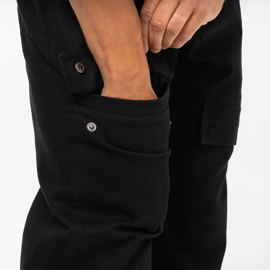 Foden Cargo Pant - Black - Image 8