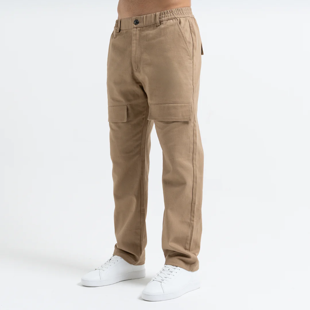 Foden Cargo Pant - Taupe - Image 3