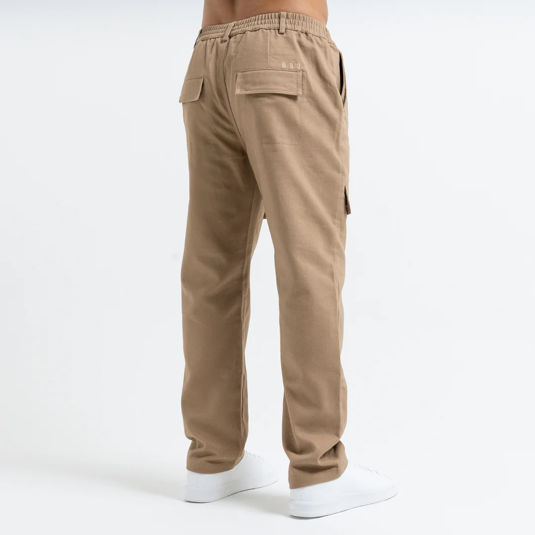 Foden Cargo Pant - Taupe - Image 4