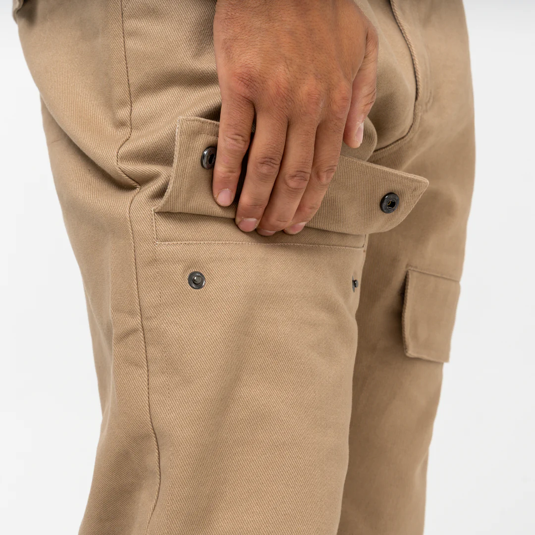 Foden Cargo Pant - Taupe - Image 8