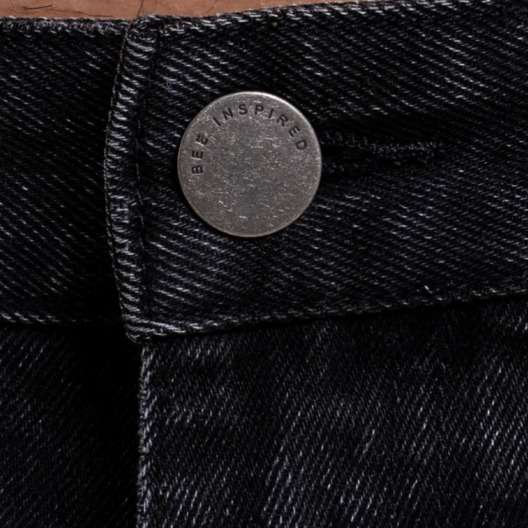 Garnacho Relaxed Jeans - Washed Black - Image 5
