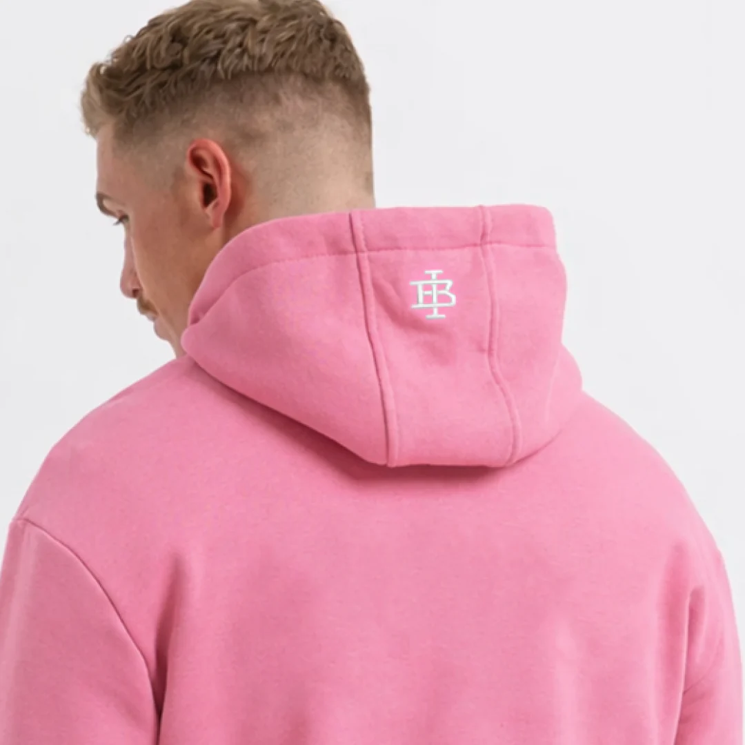 Guedes Hoodie - Bubblegum Pink - Image 3