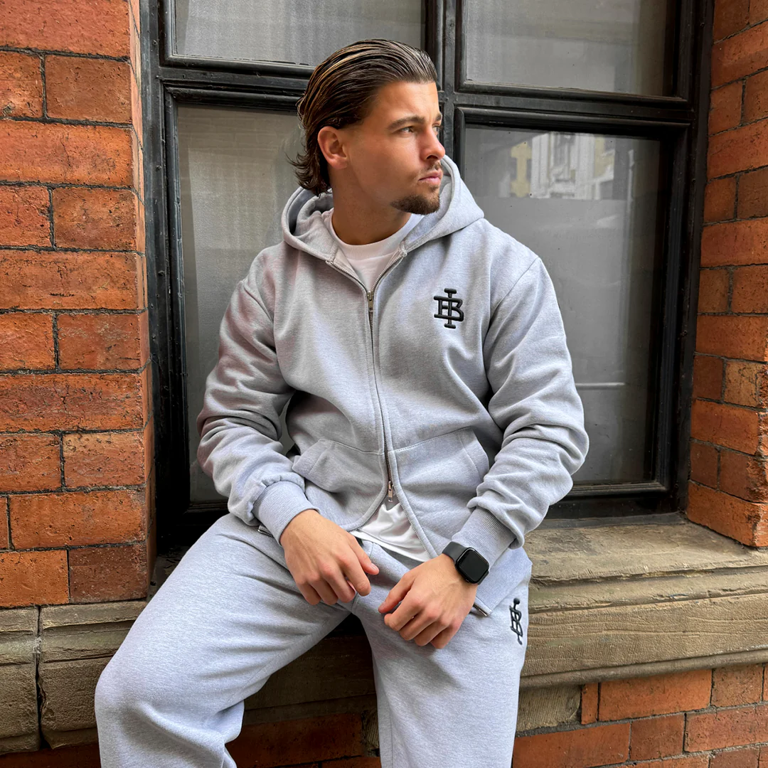 Guedes Jogpant - Grey Marl - Image 4