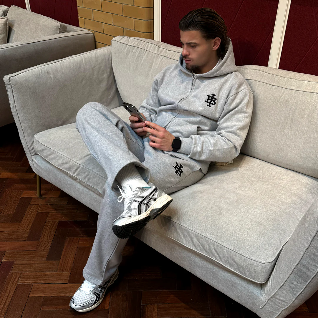 Guedes Jogpant - Grey Marl - Image 6