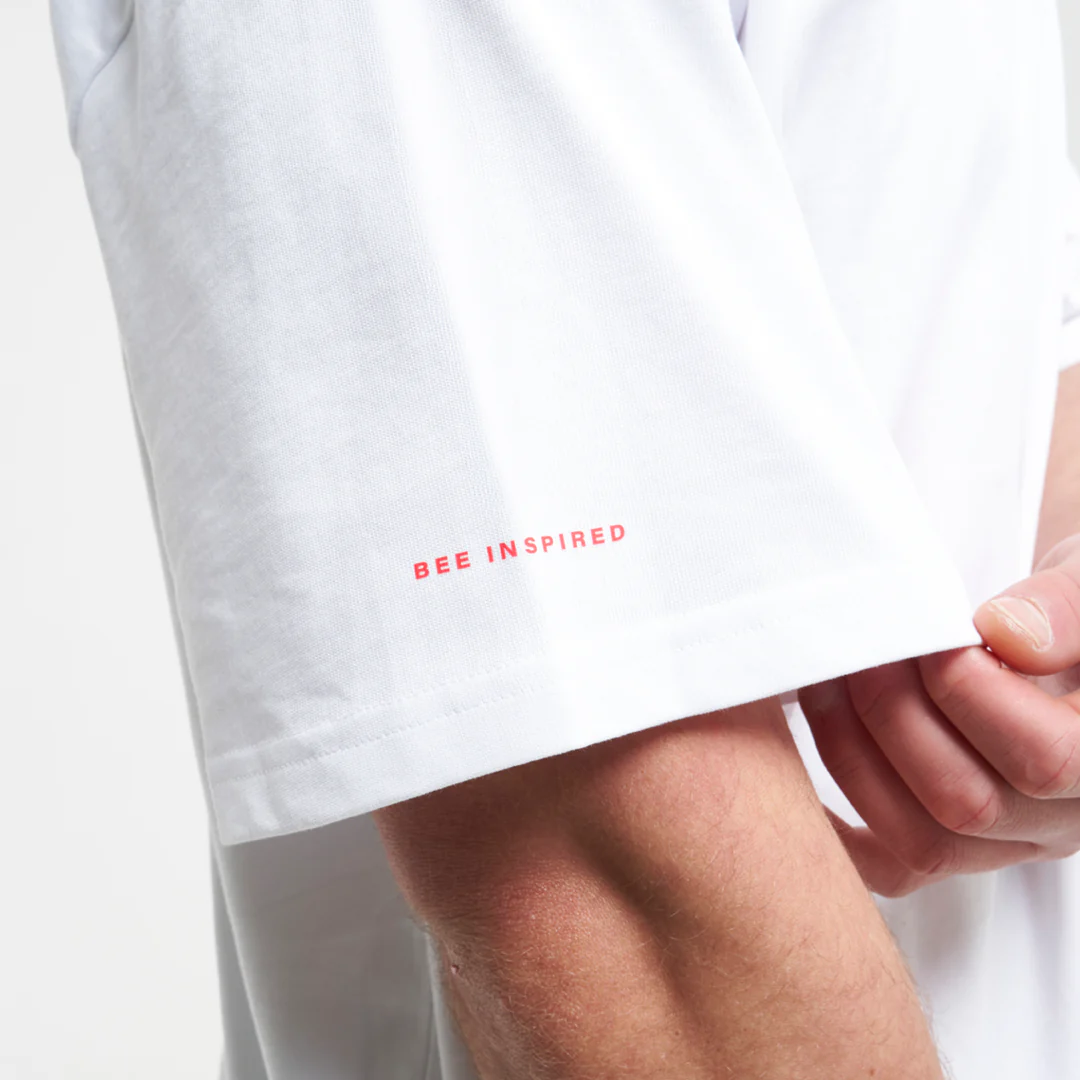 Guedes T-Shirt - White/Red - Image 6