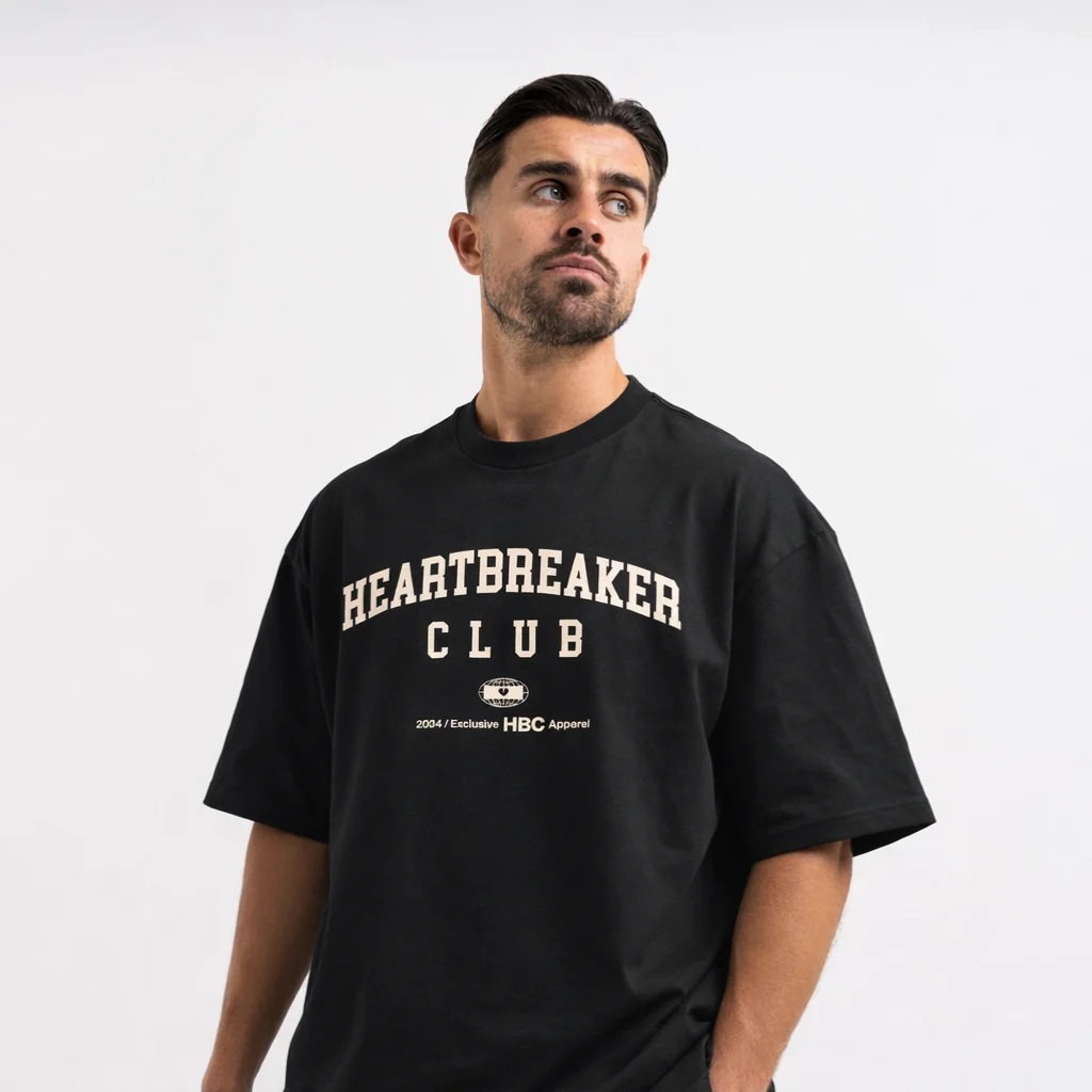 Heartbreaker Club  - Apparel Black T-Shirt