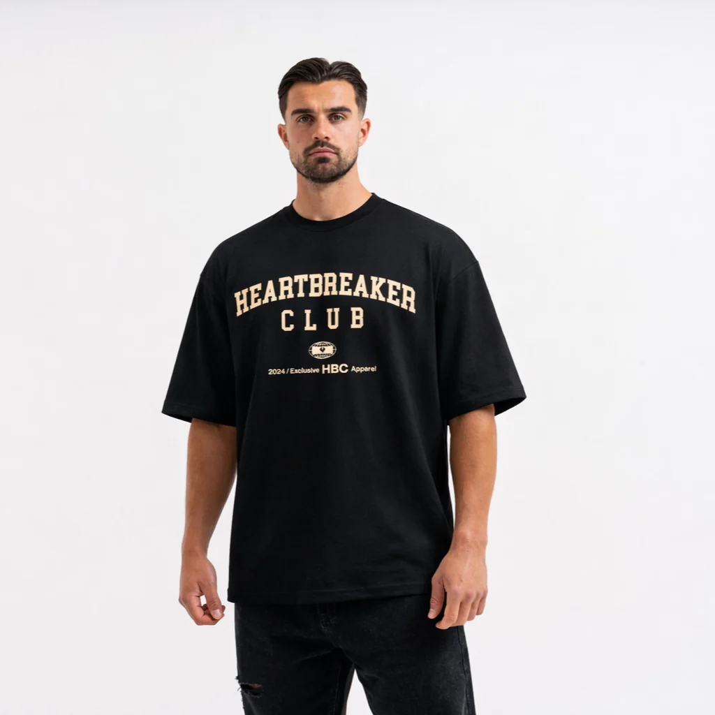 Heartbreaker Club  - Apparel Black T-Shirt - Image 2