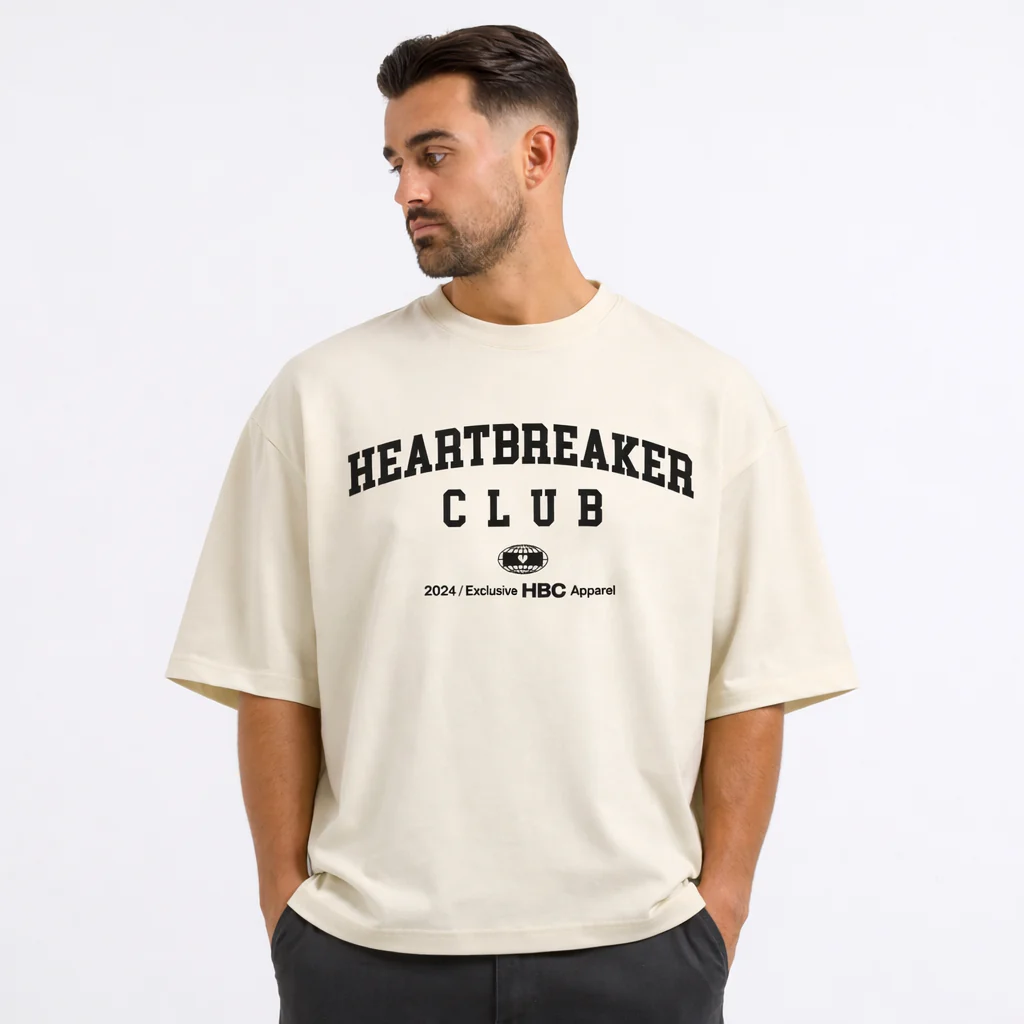 Heartbreaker Club - Apparel Cream T-Shirt - Image 2