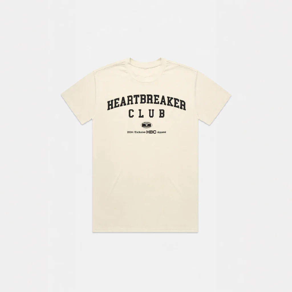 Heartbreaker Club - Apparel Cream T-Shirt - Image 3