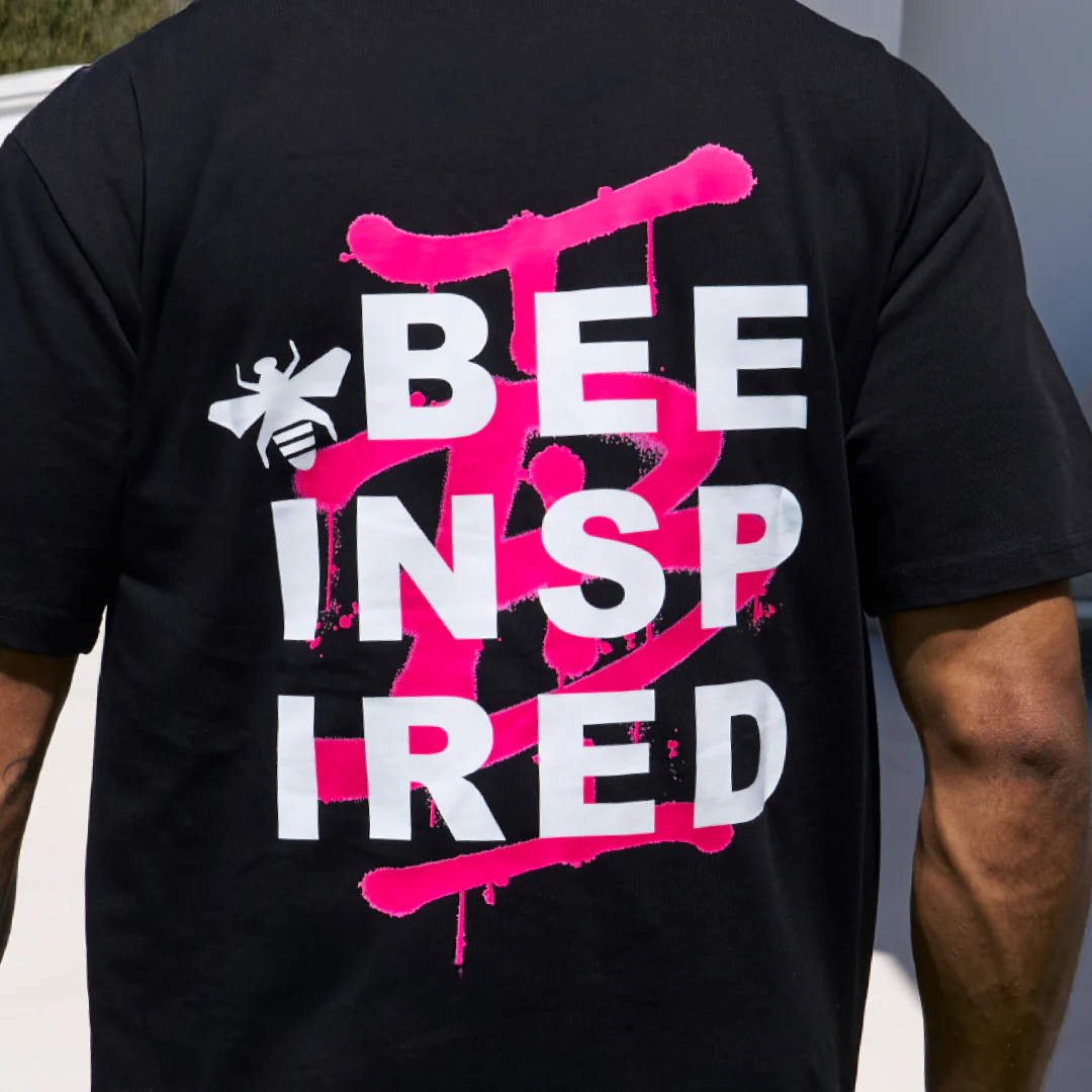 Inzaghi T-Shirt - Black/Pink - Image 4