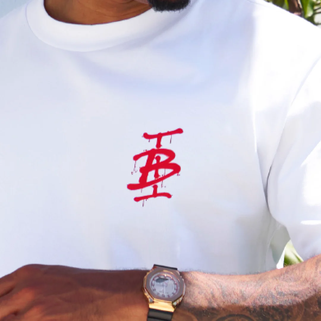 Inzaghi T-Shirt - White/Red - Image 3