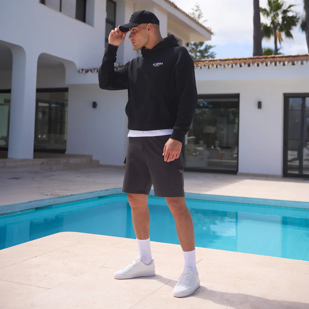 Grealish Hoodie - Black - Image 6
