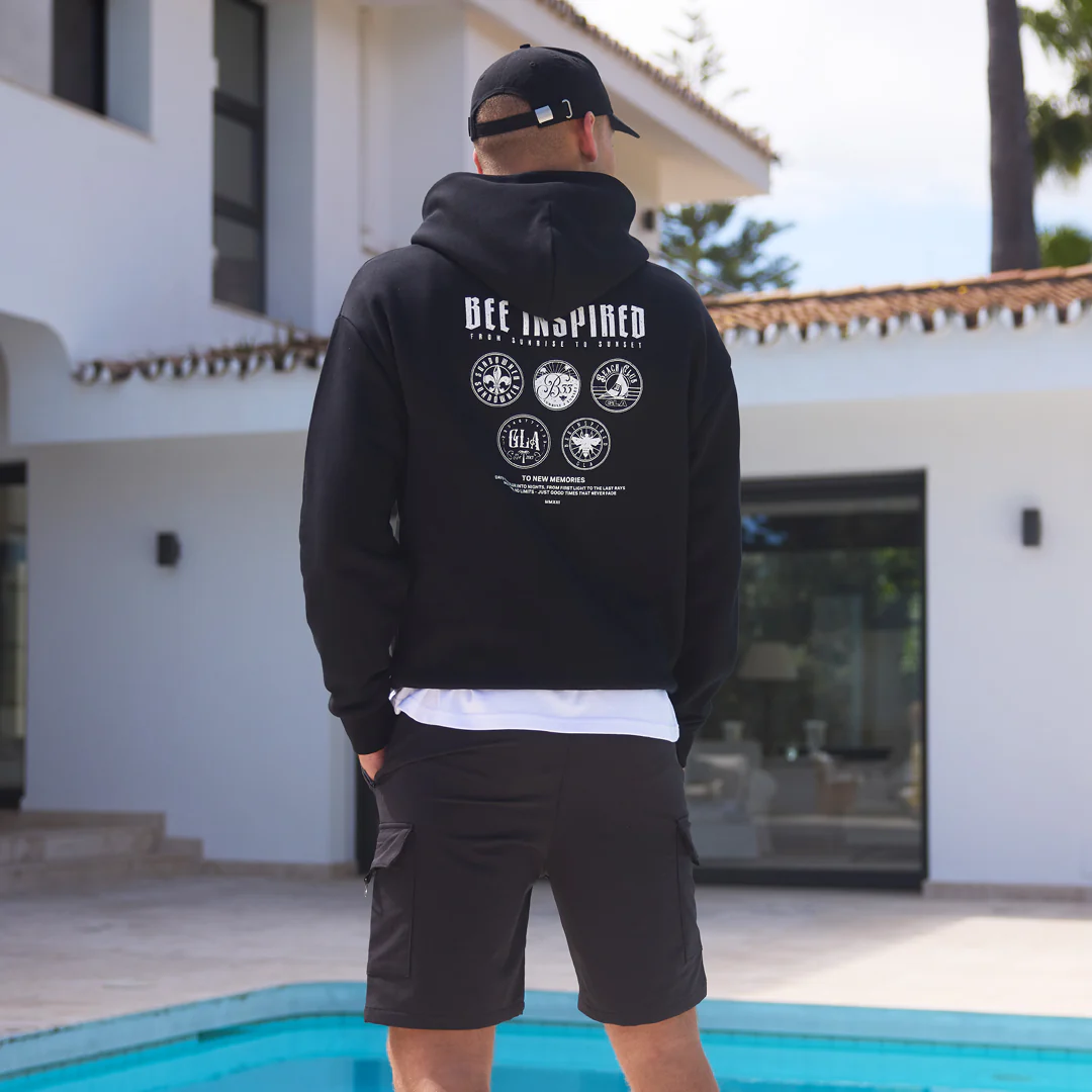 Grealish Hoodie - Black - Image 7