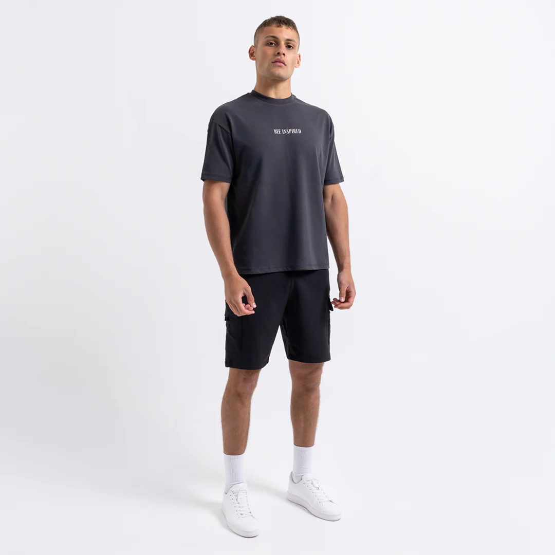 Kelleher T-Shirt - Charcoal - Image 2